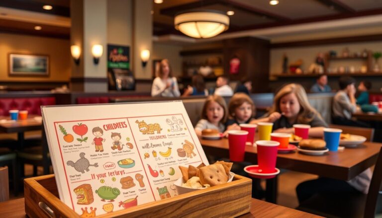 Applebee's kid menu