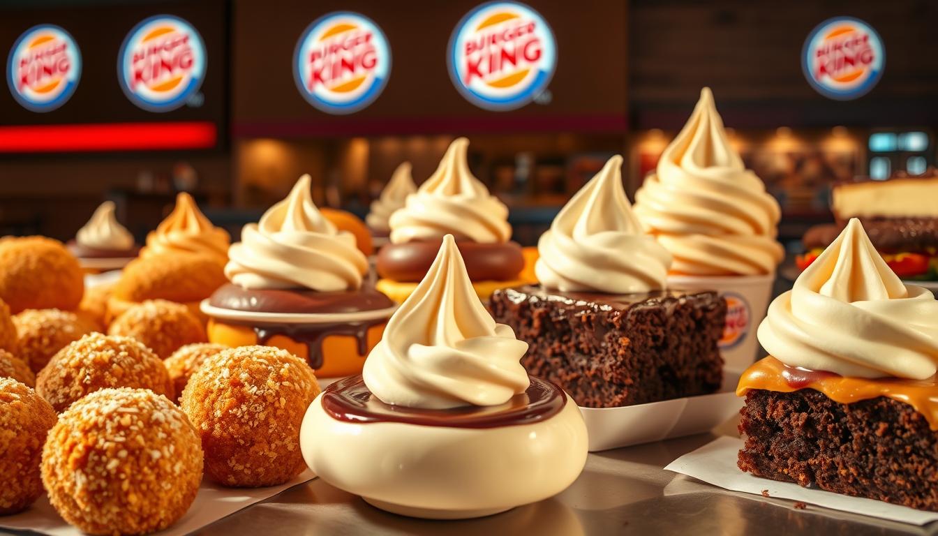 Burger King Dessert Menu