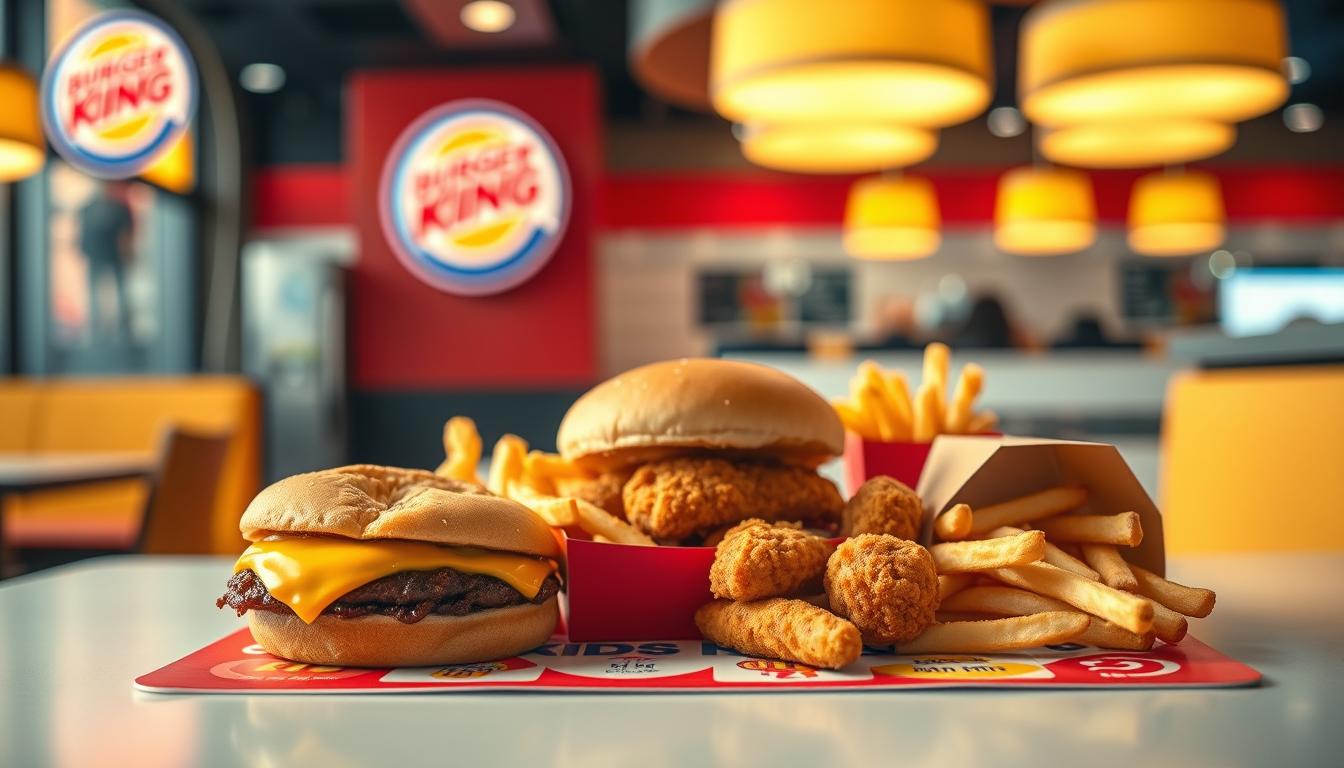 Burger King Kids Menu