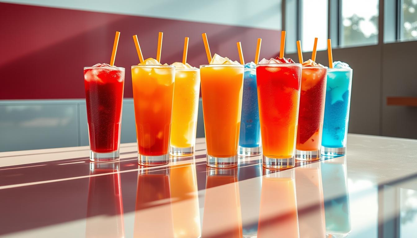 Burger King frozen drink flavors 2025