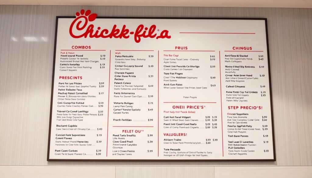 Chik Fill A Menu Pricing Breakdown