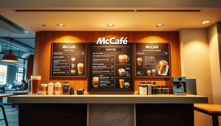 McDonald's Coffee Menu
