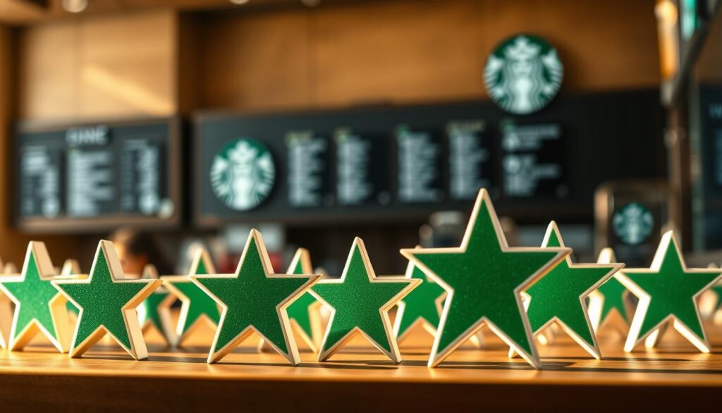 Starbucks Rewards Program Stars
