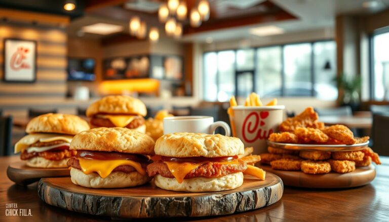 chik fill a breakfast menu