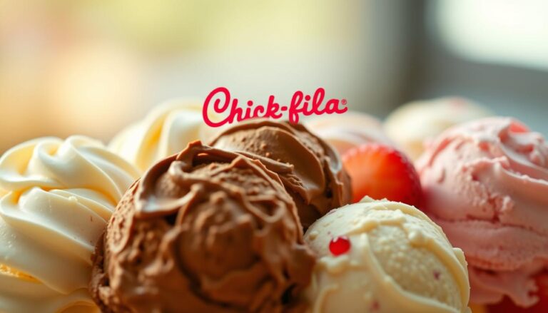 chik fill a  ice cream menu