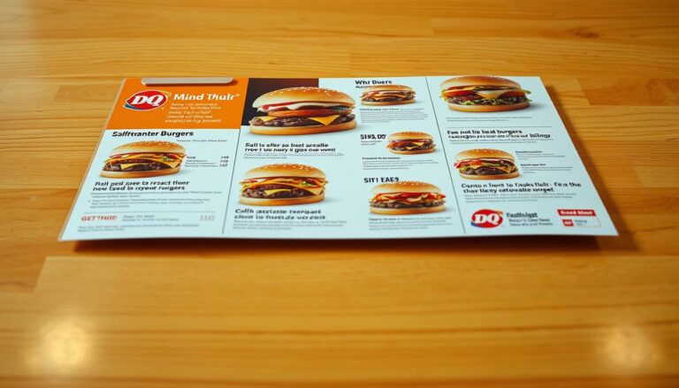 dairy queeen burger menu