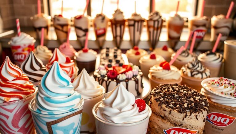 dairy queen dessert menu
