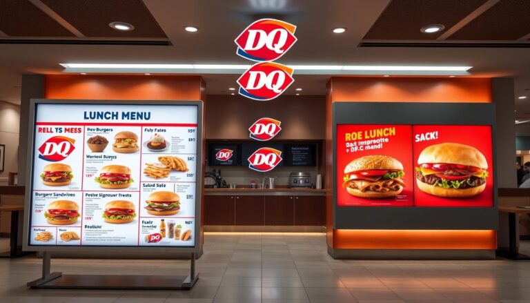 dairy queen lunch menu