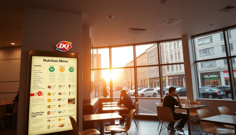 dairy queen nutrition menu