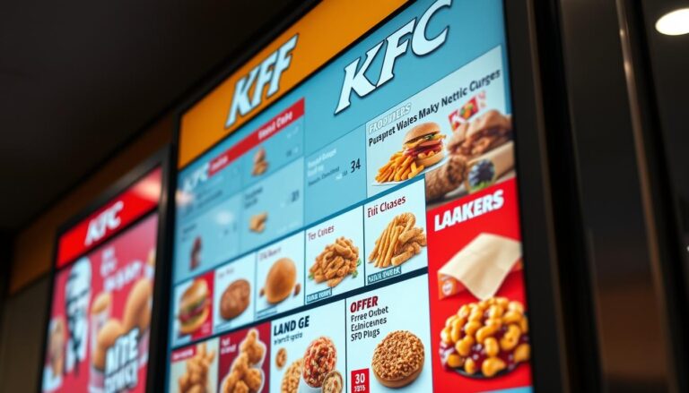kfc offer menu