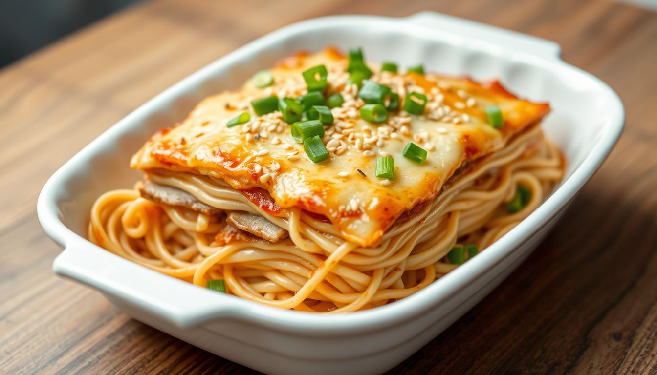 ramen lasagna recipe