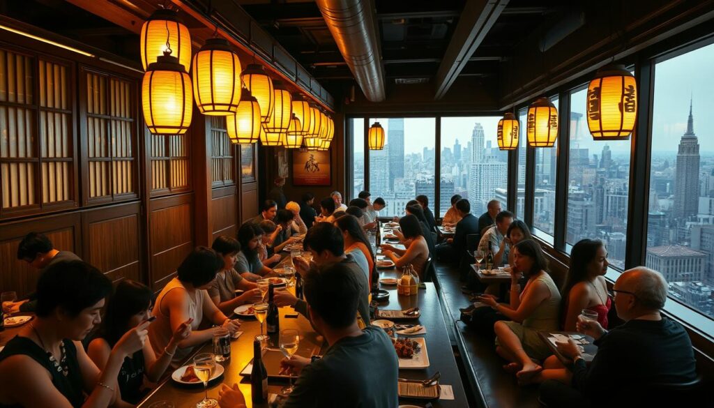 traditional Japanese izakaya in New York